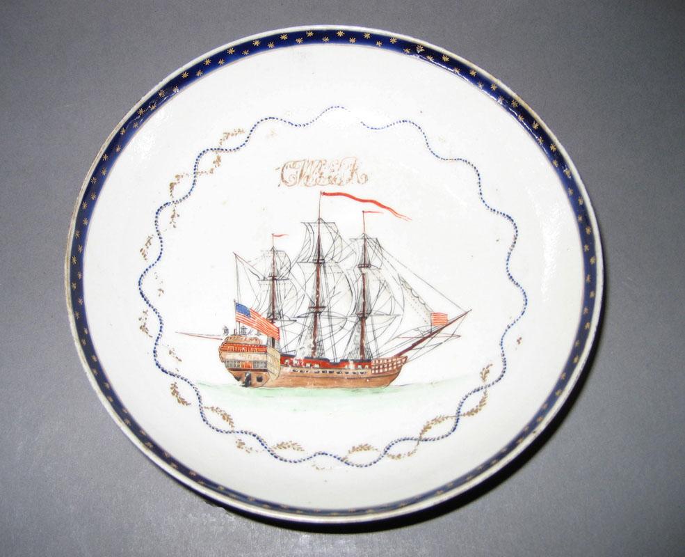 1963.0726 B Porcelain Saucer
