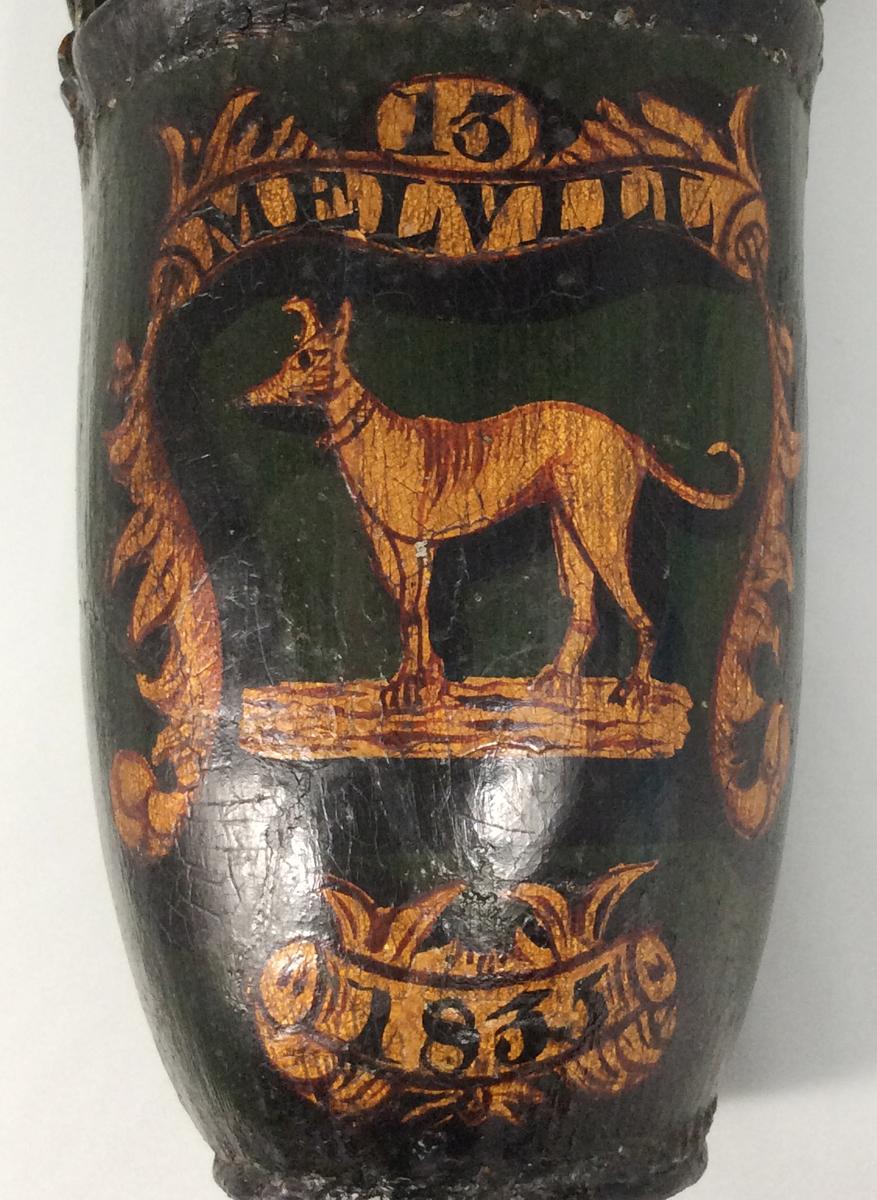 1955.0136.105 Fire bucket, detail 1