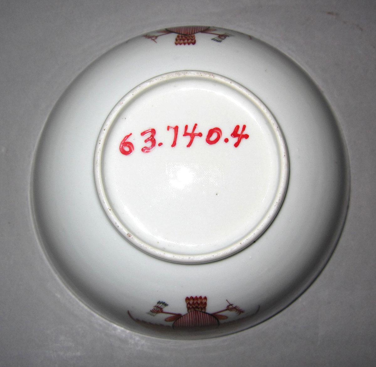 1963.0740.004 Porcelain bowl underside