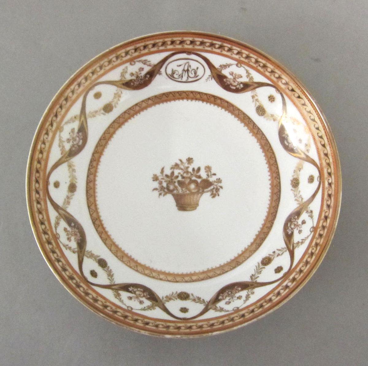 1963.0747.050 Porcelain saucer