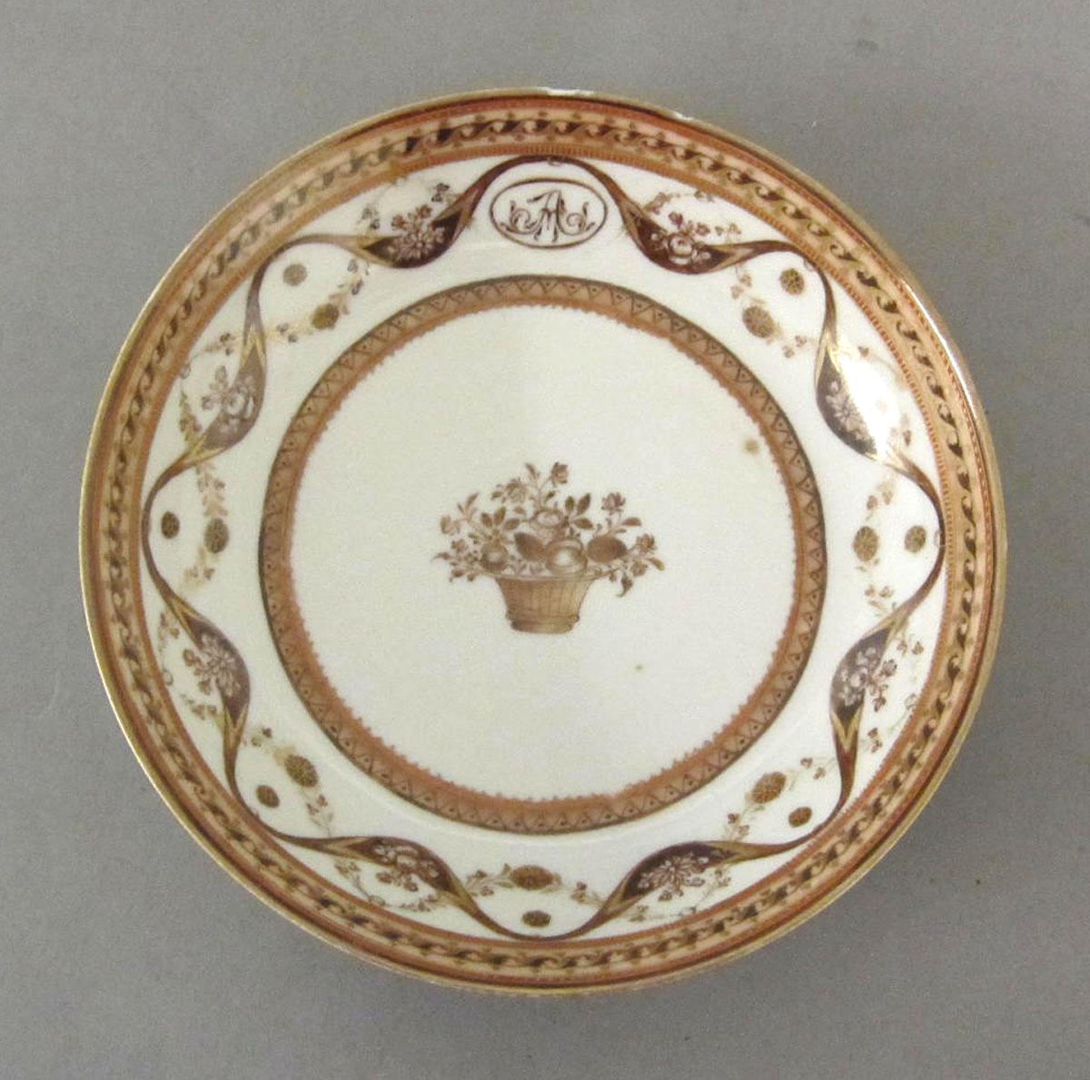 1963.0747.060 Porcelain saucer