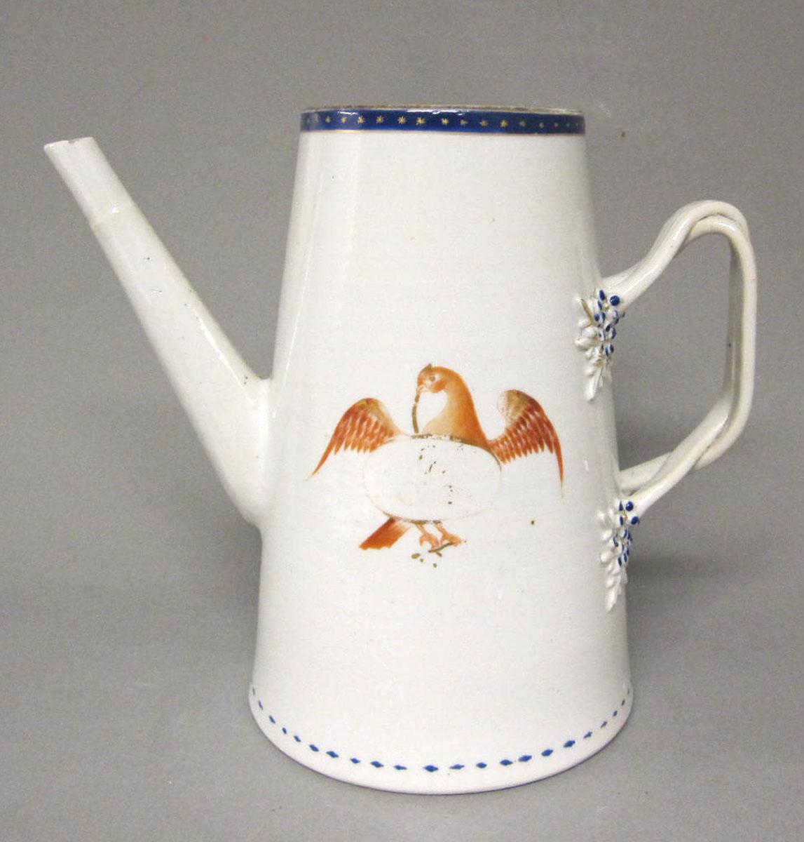 1963.0753 A Porcelain coffee pot