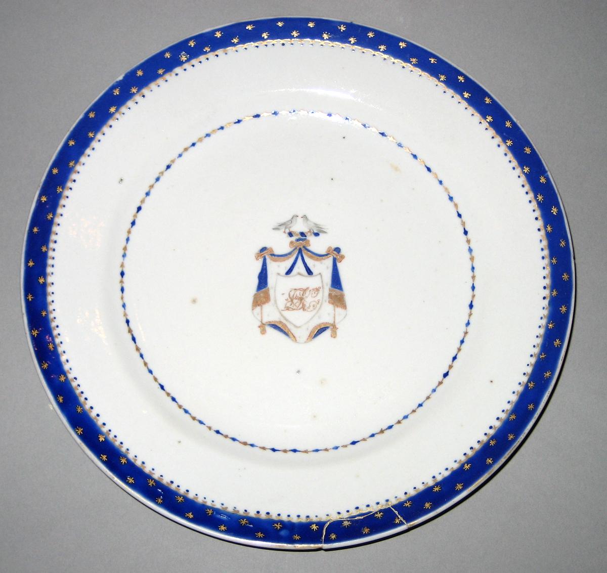 1963.0754.004 Porcelain Plate