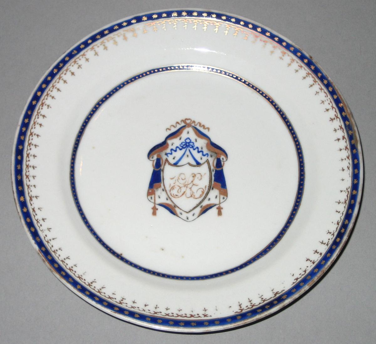 1963.0757.001 Porcelain Plate