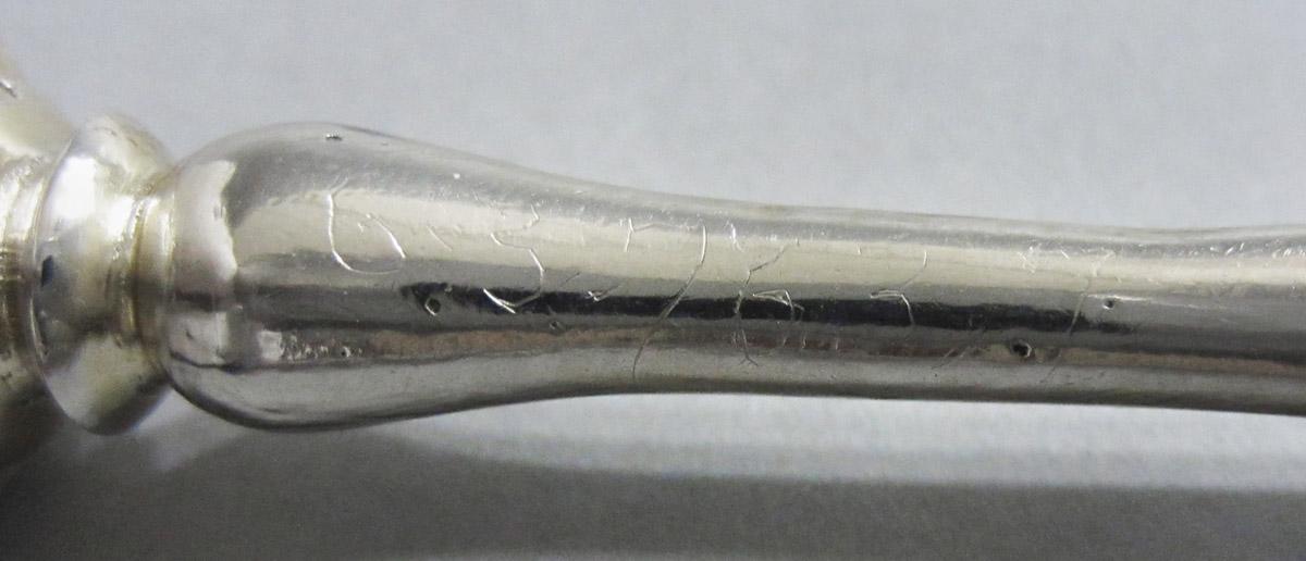 1963.0763.007 Fork, inscription