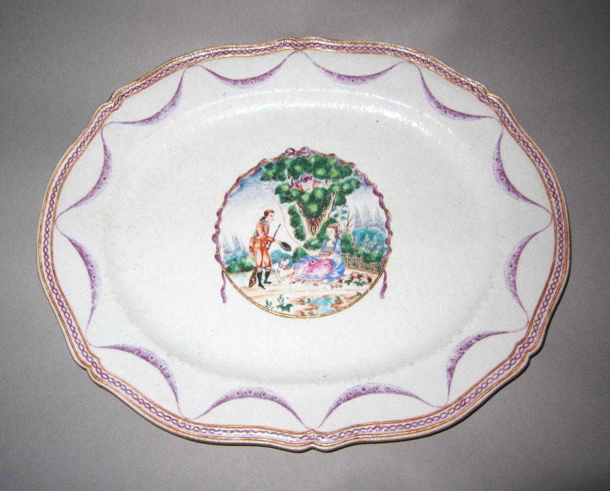 1963.0787 Porcelain platter