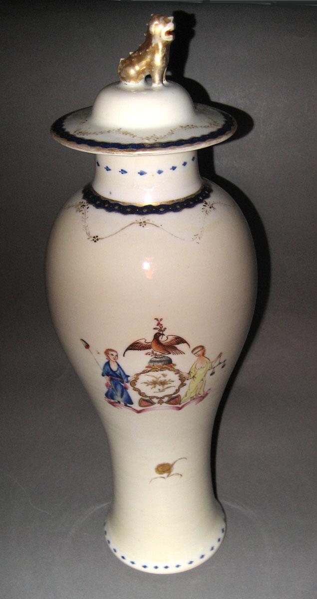 1963.0797.002 A, B Porcelain Flower Container