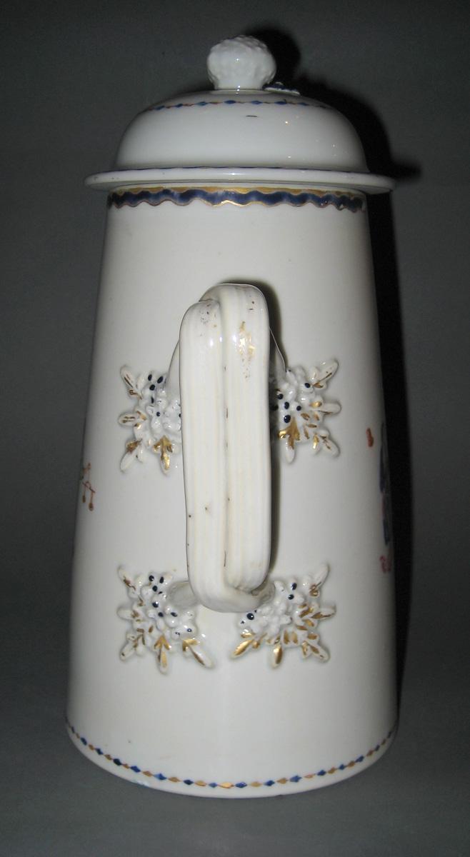 1963.0798 A, B Coffee pot handle side