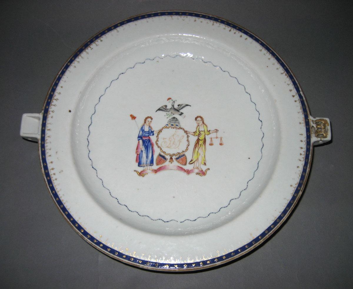 1963.0800 Porcelain Hot Water Plate