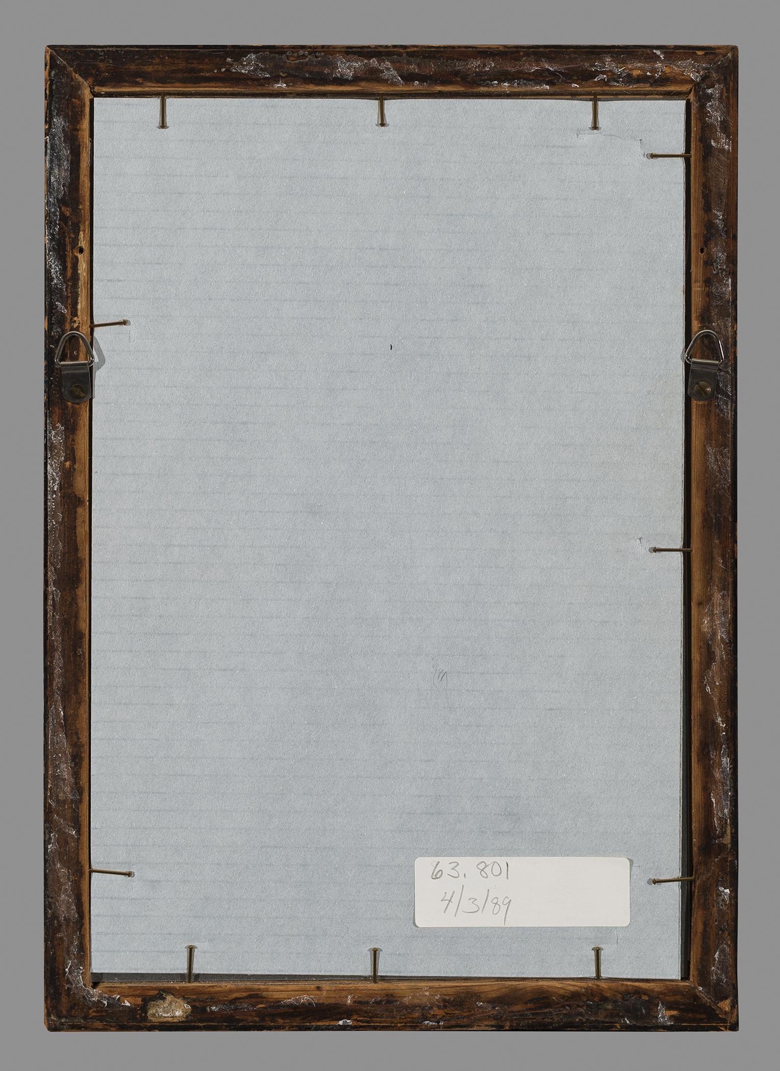1963.0802 Frame, reverse