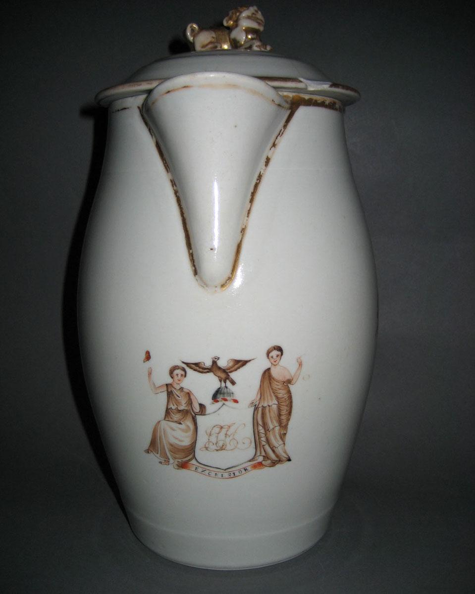 1963.0808 A, B Porcelain Jug front