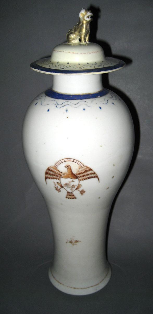 1963.0809 A, B Porcelain Flower Container back