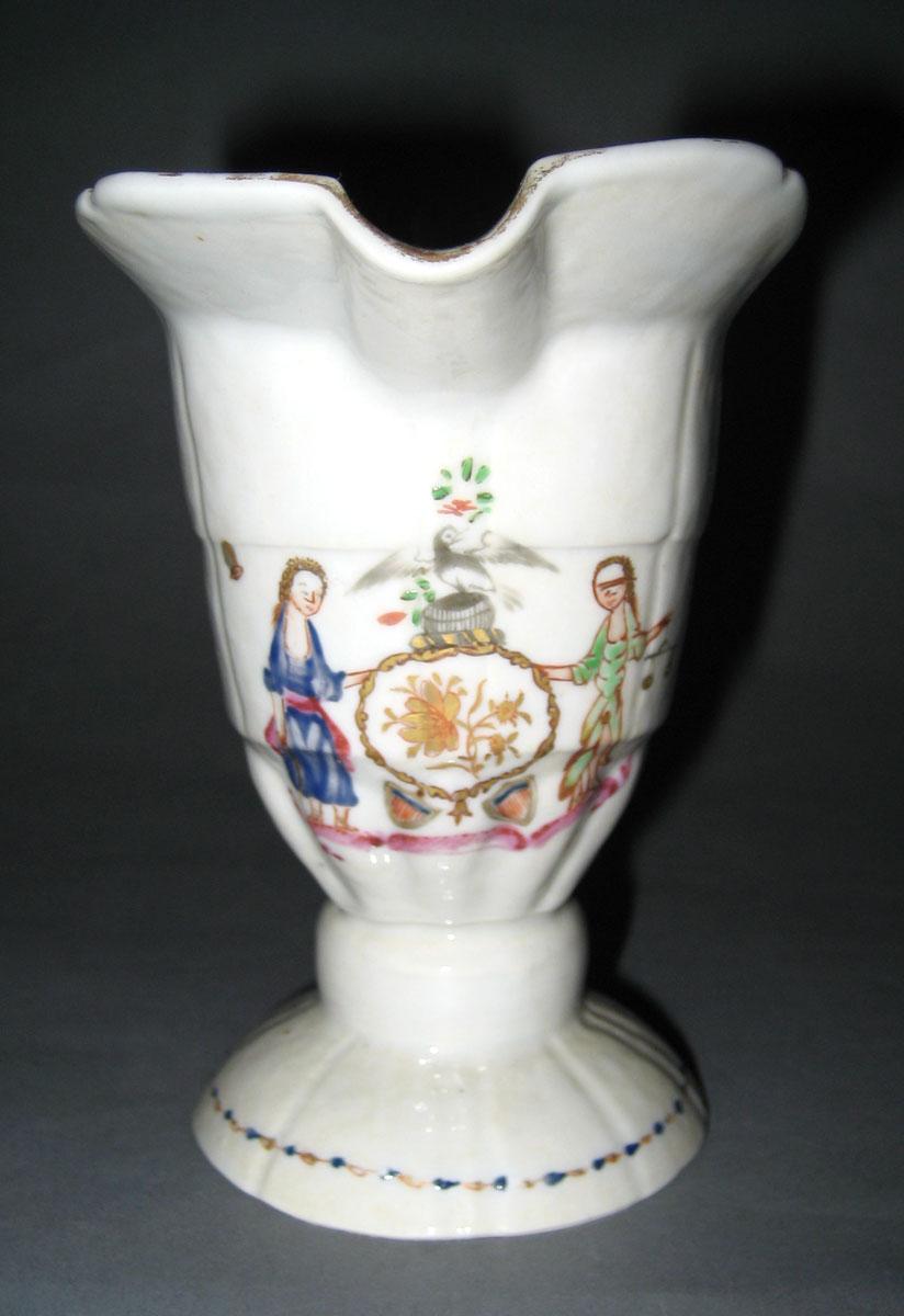 1963.0815.002 Porcelain Cream or Milk Jug front