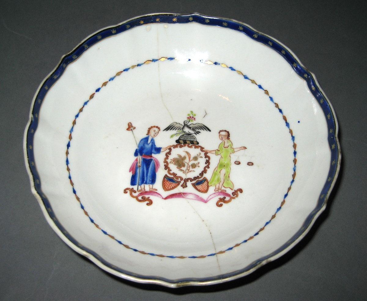 1963.0815.001 Porcelain Saucer