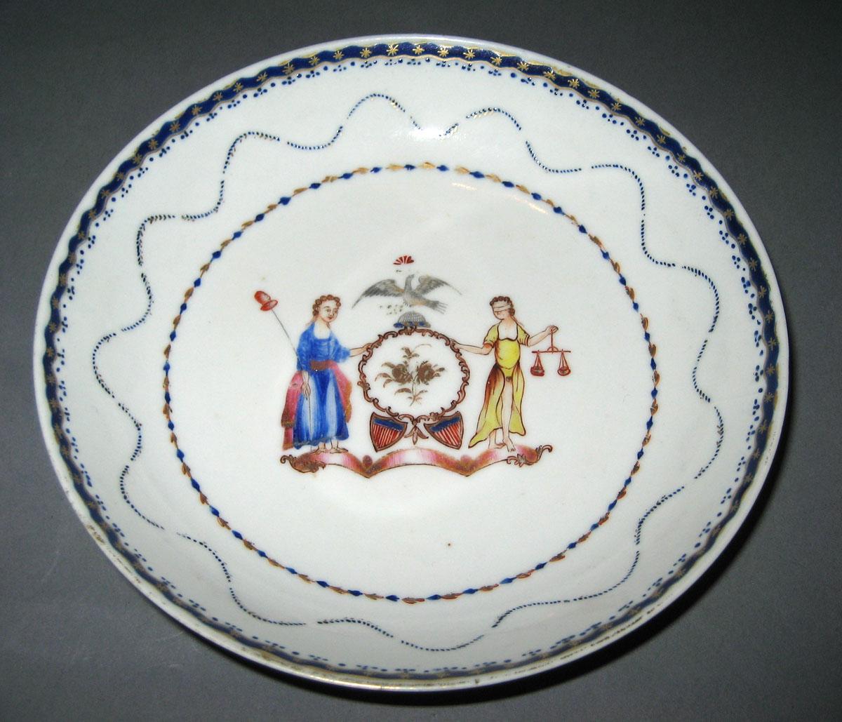 1963.0816.004 Porcelain Saucer