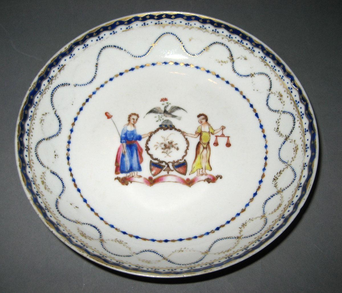 1963.0816.005 Porcelain Saucer