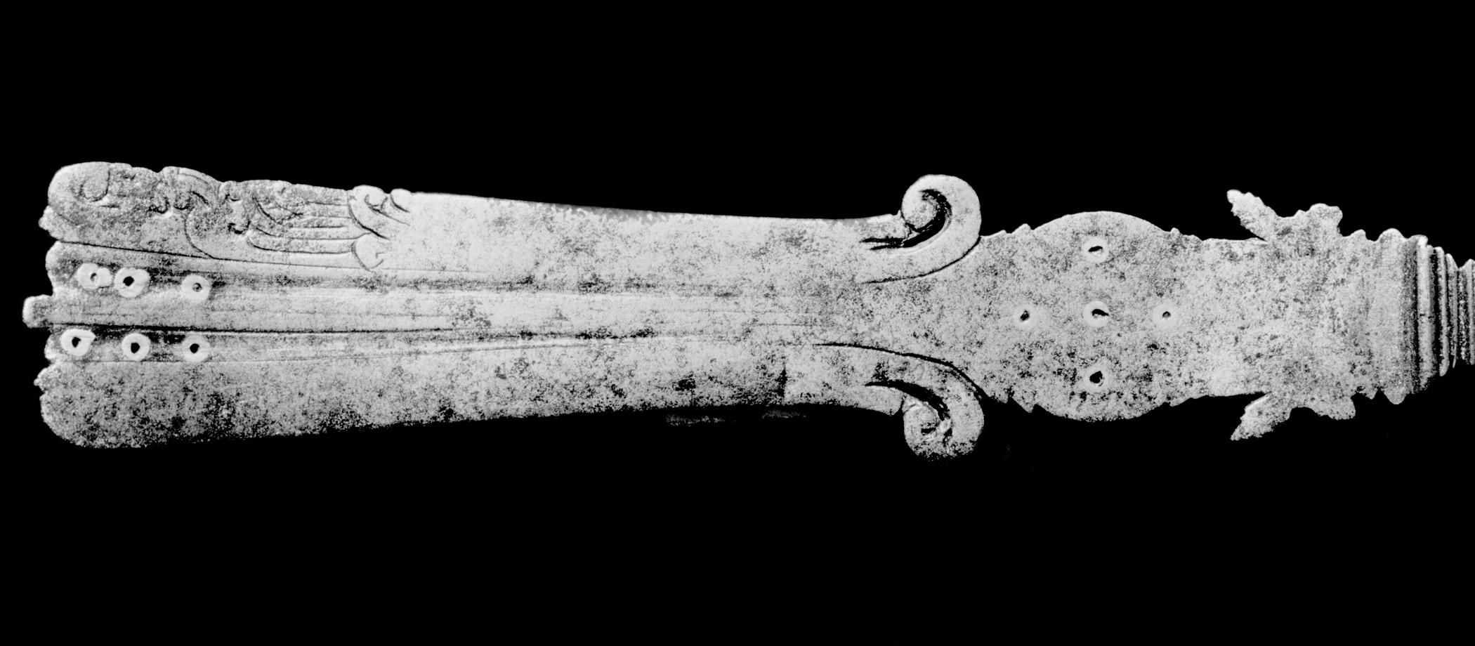 1963.0834 Skewer detail, B+W