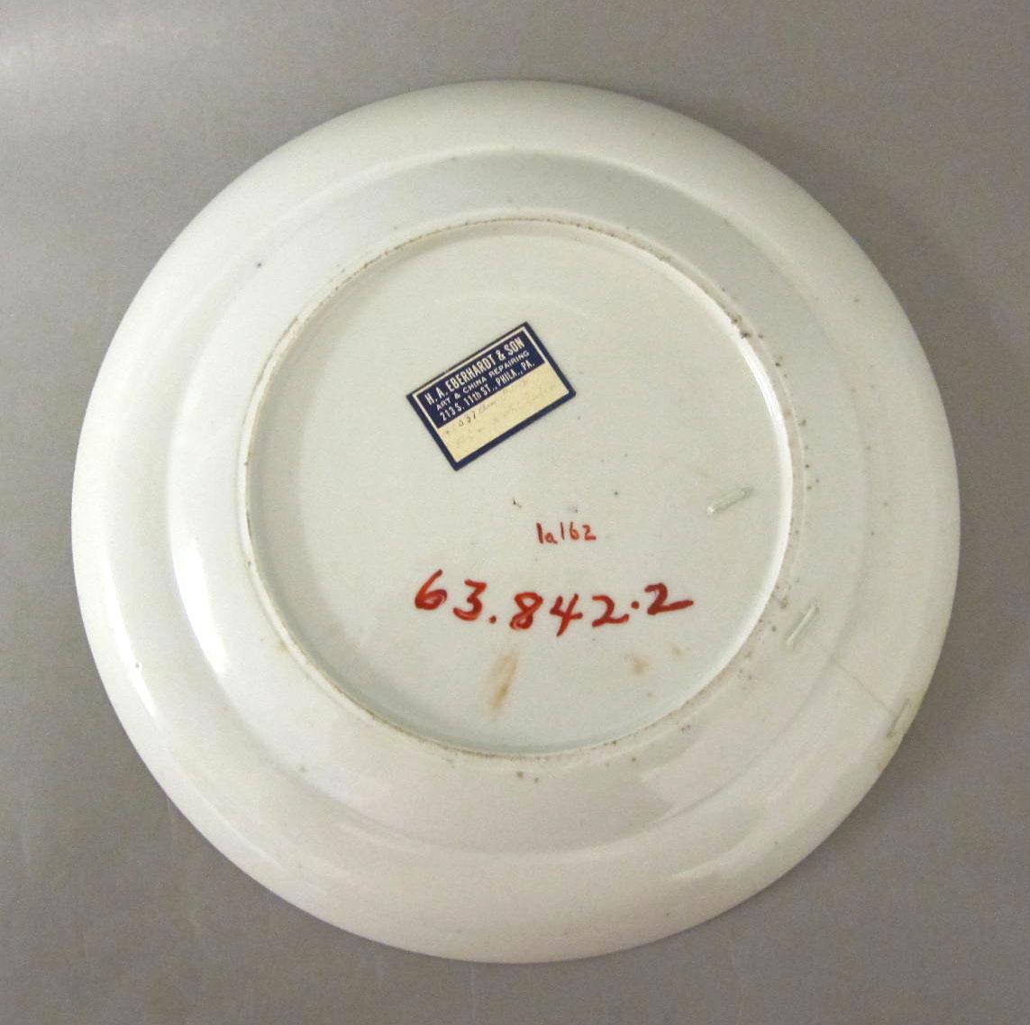 1963.0842.002 Porcelain plate underside retake