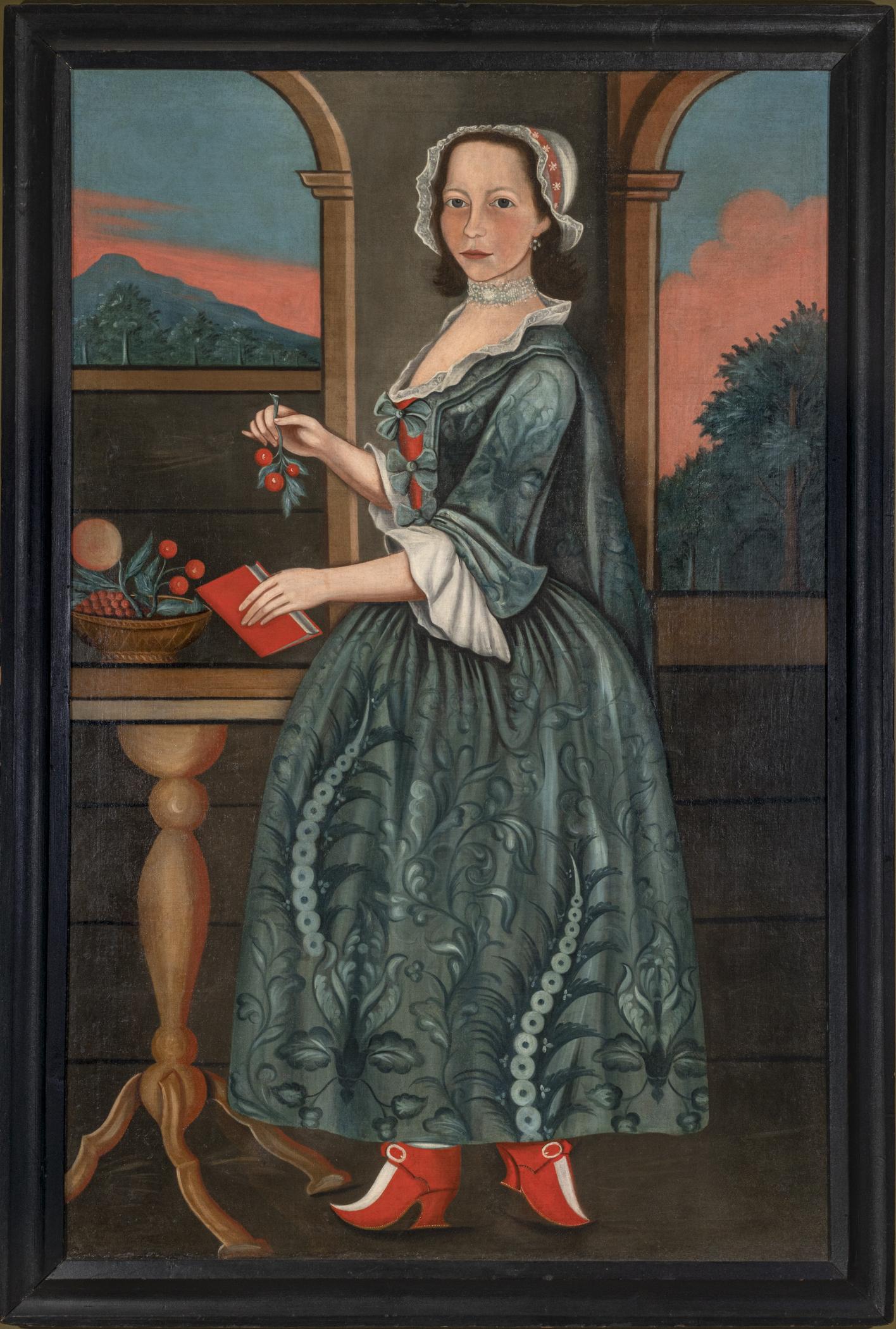 1963.0852 A Painting, B Frame