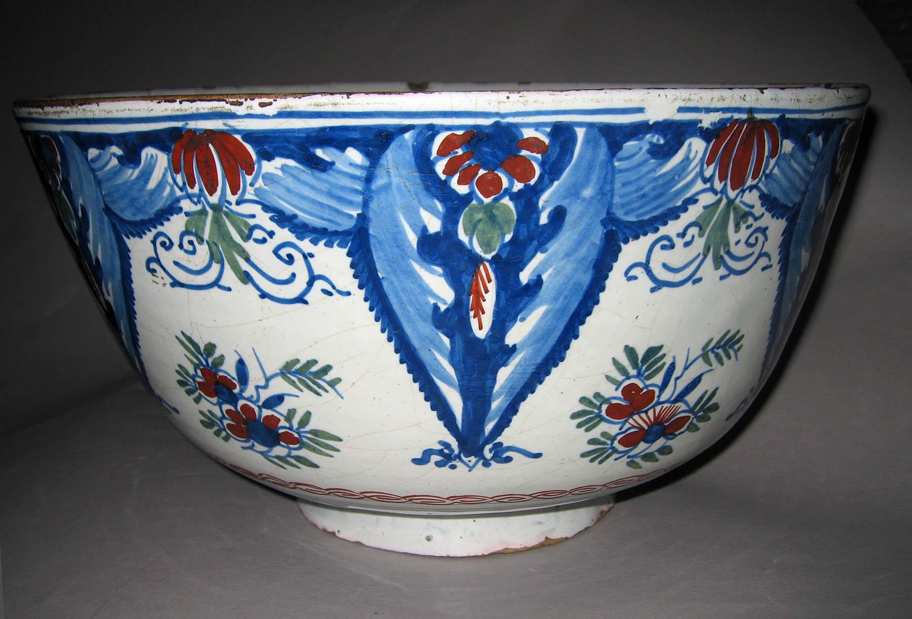 1963.0855 Delftware bowl