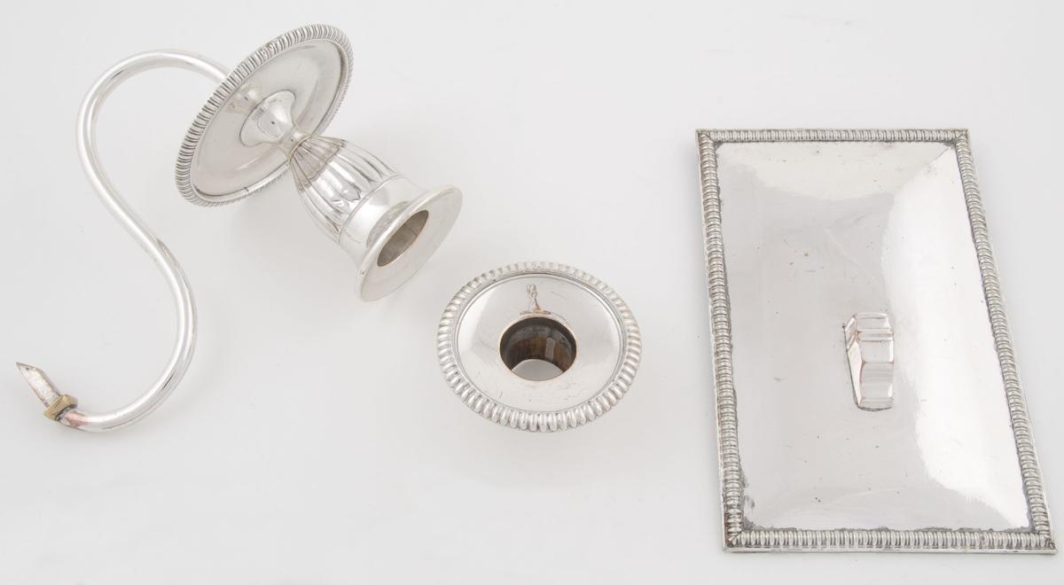 1963.0859.001 Silver Sconce