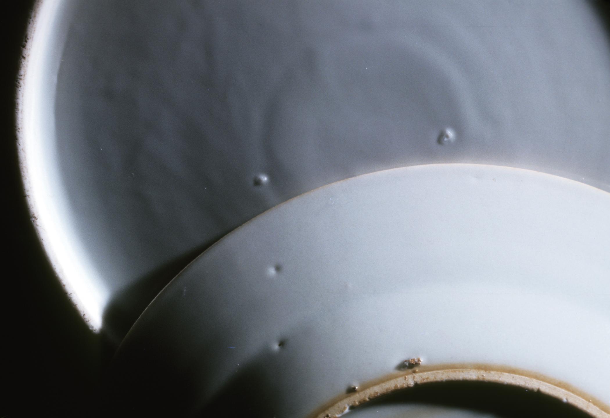 1963.0864.023, .020 Two Plates (Detail of undersides)