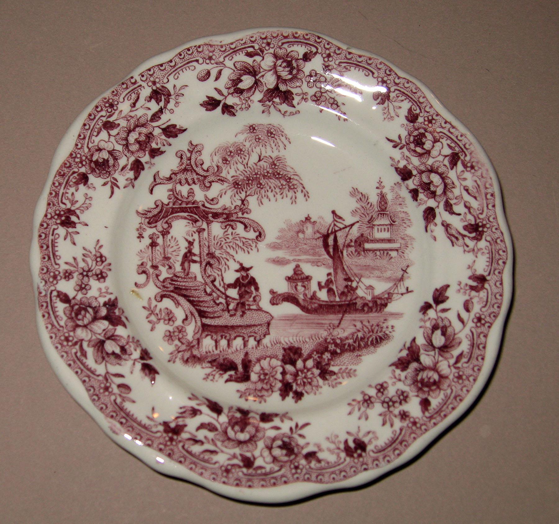 1955.0136.180 Earthenware plate