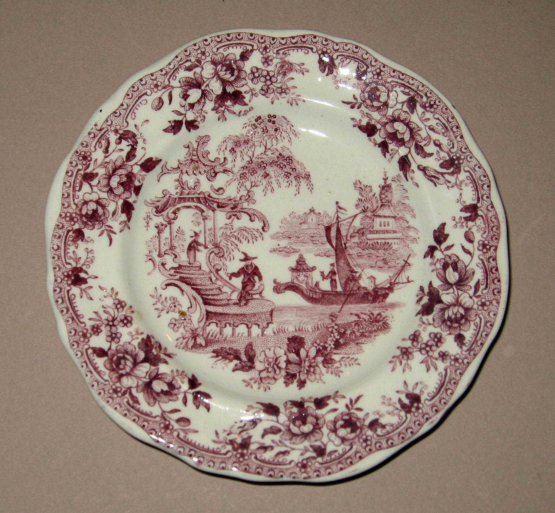 1955.0136.182 Earthenware plate