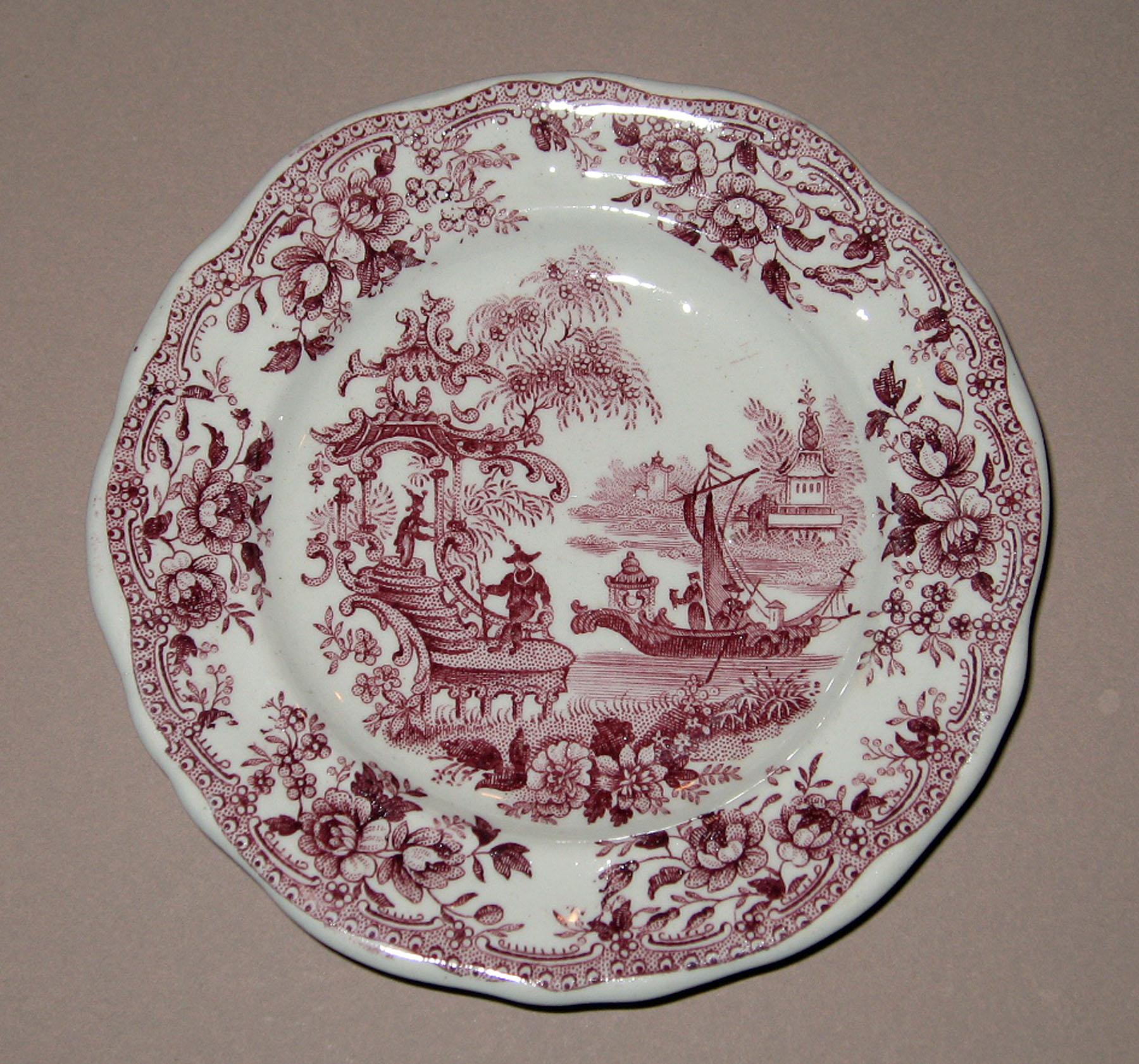 1955.0136.184 Earthenware plate