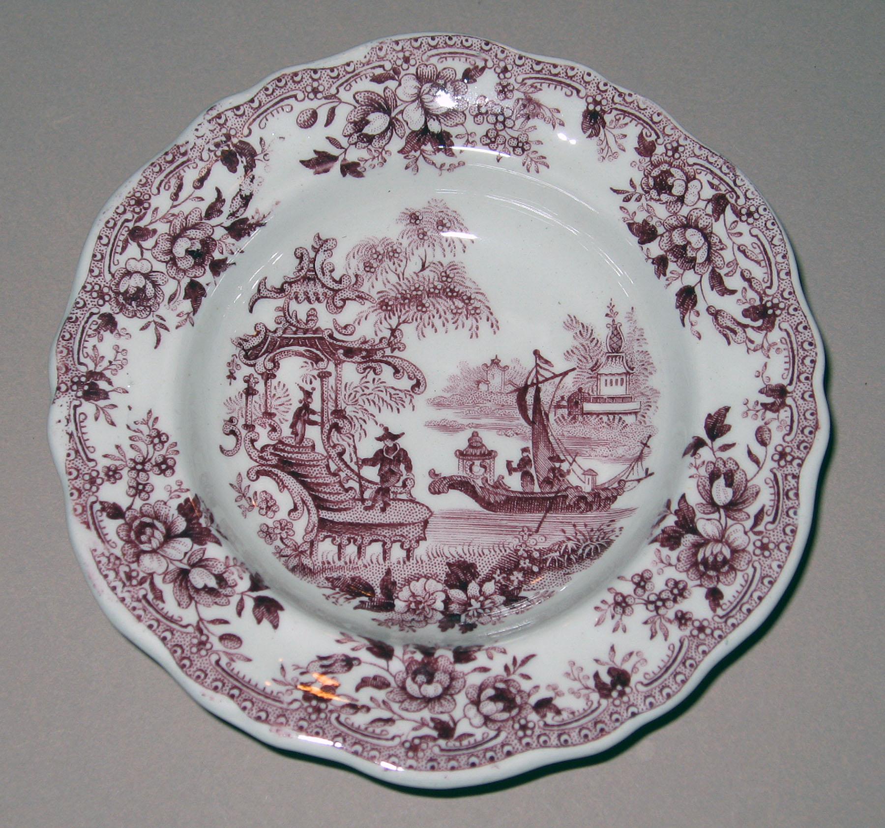 1955.0136.188 Earthenware soup plate