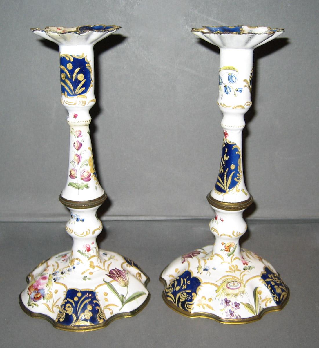 1963.0891.001 and .002 Candlesticks