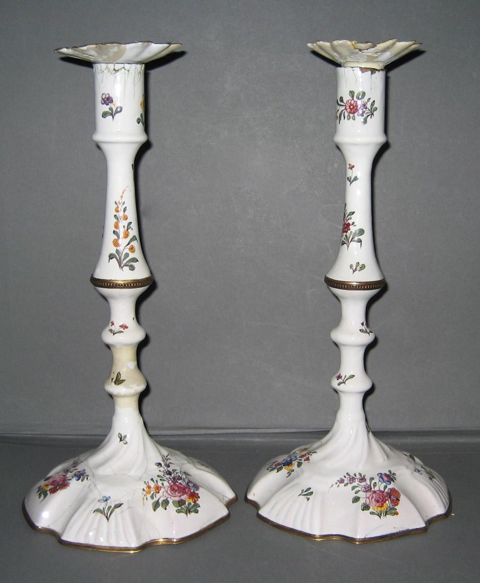 1963.0895.001 A, B and .002 A, B Candlesticks