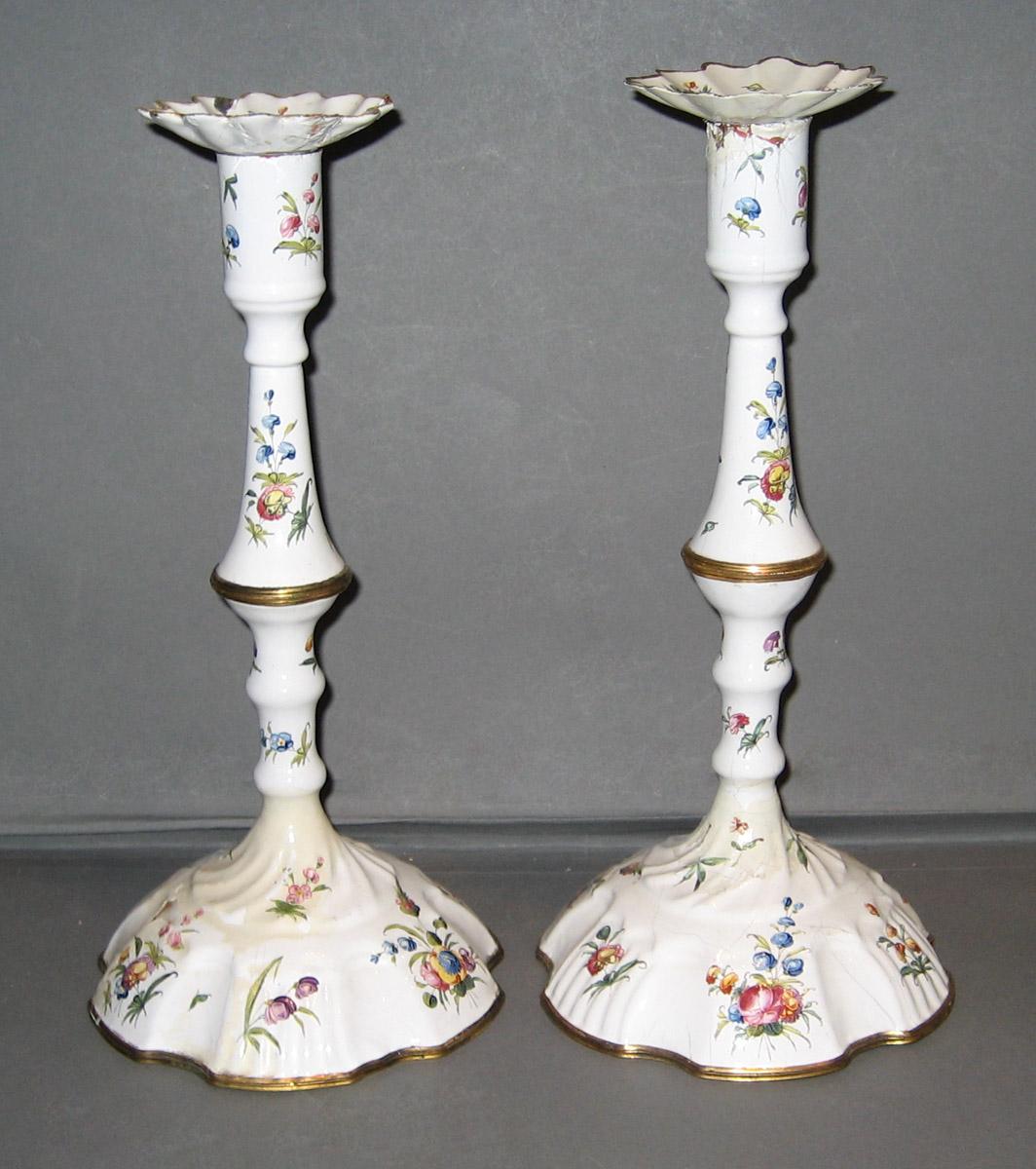 1963.0896.001 A, B and .002 A, B Candlesticks
