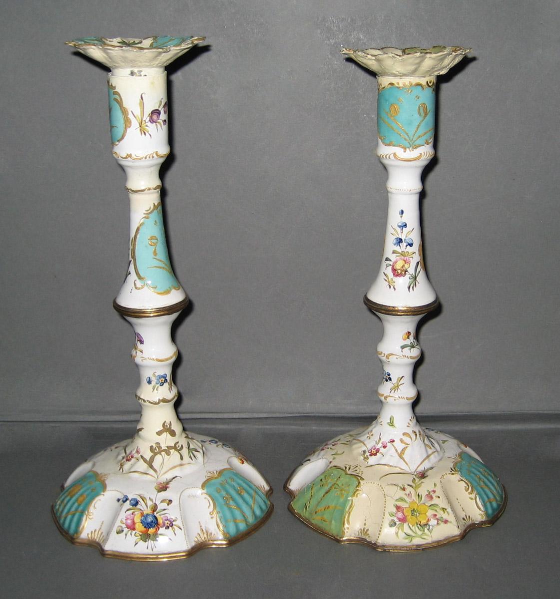 1963.0897.001 A, B and .002 A, B Candlesticks