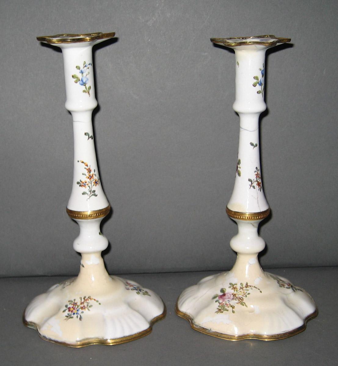 1963.0906.001 and .002 Candlesticks
