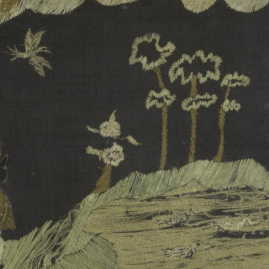 1955.0137 A Needlework Picture, Detail 2