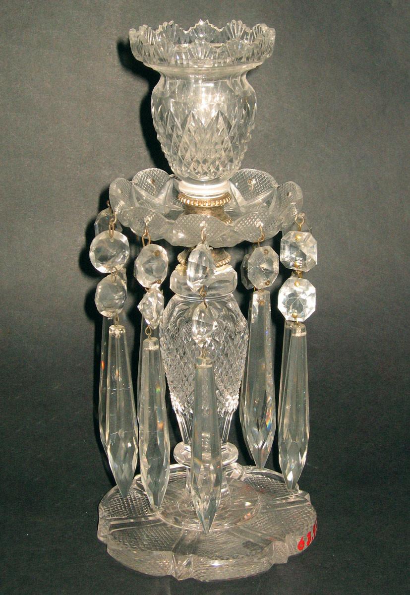 1963.0952.001 Glass candlestick, view 2