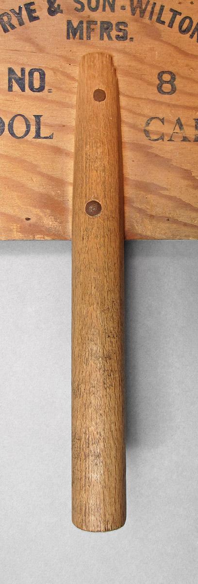 1963.1004.002, Wool card, handle