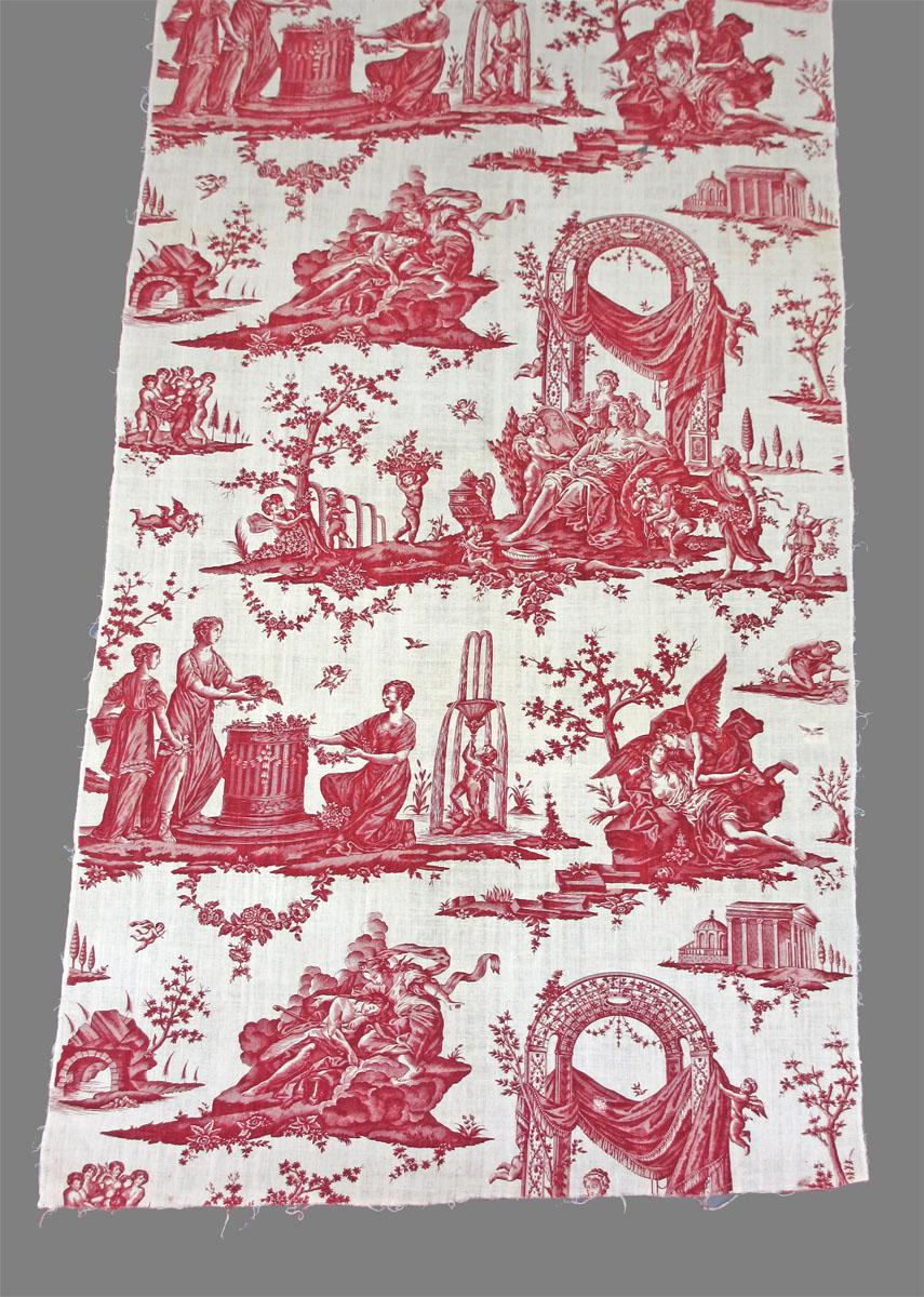 1964.0011.002 textile, printed partial obverse
