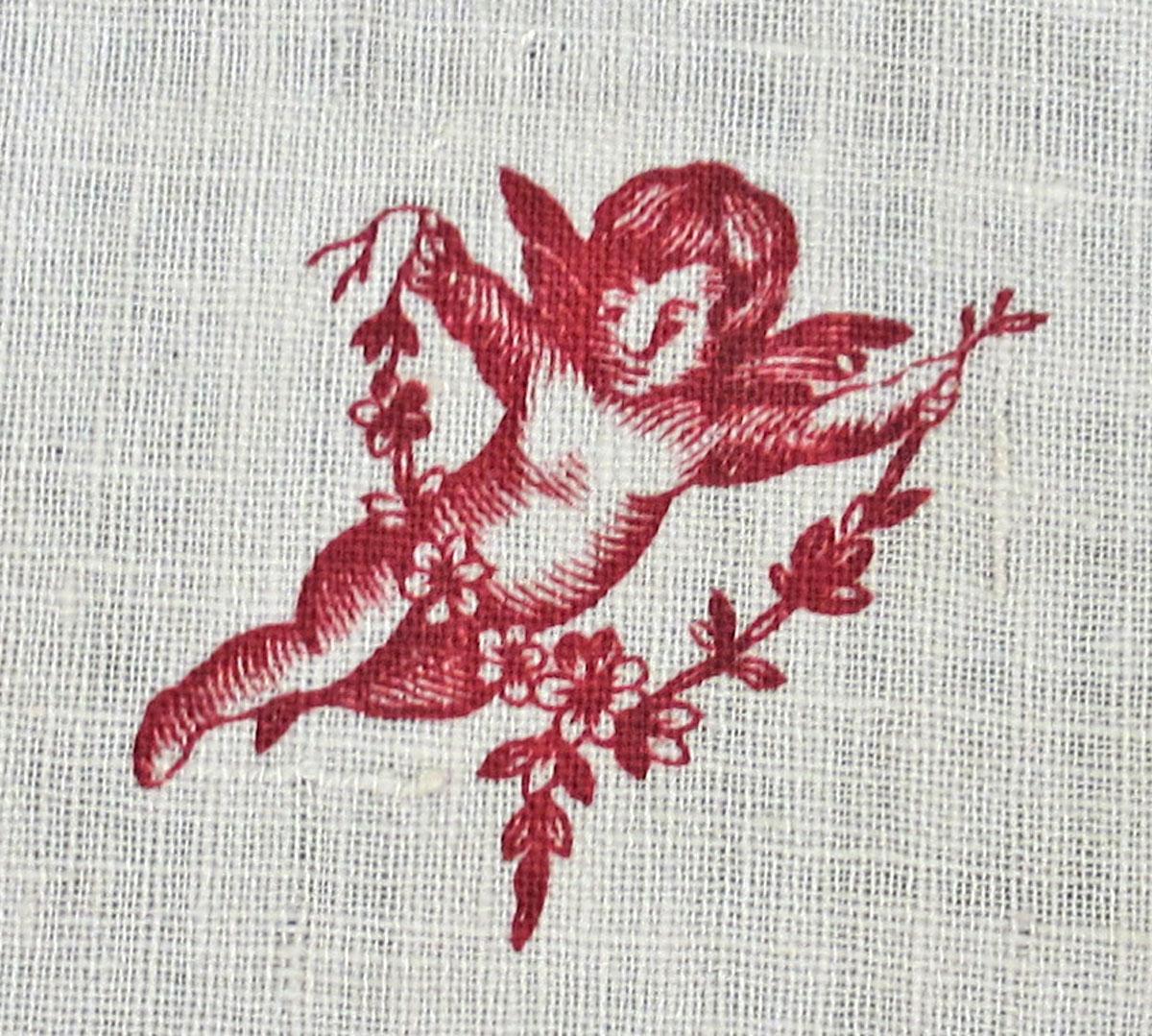 1964.0011.002 textile, printed detail 3