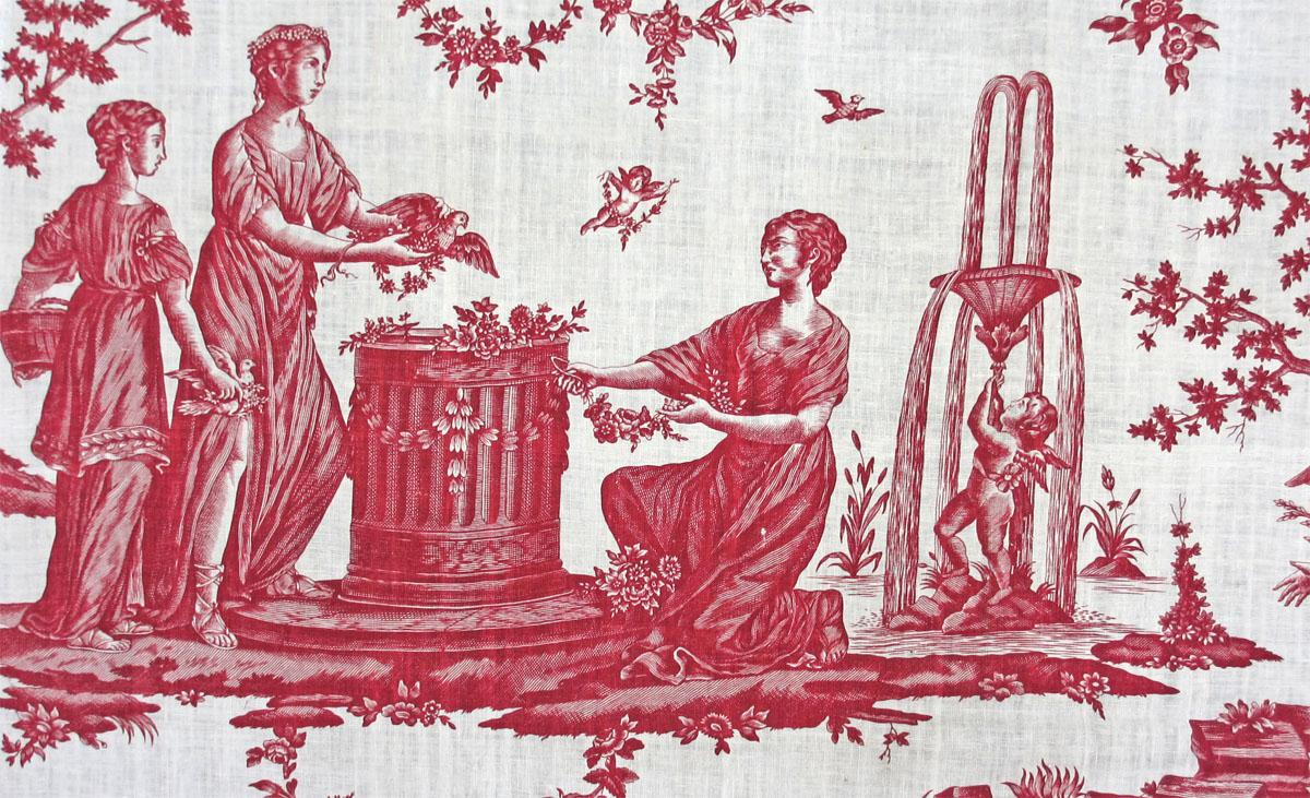 1964.0011.002 textile, printed detail 4