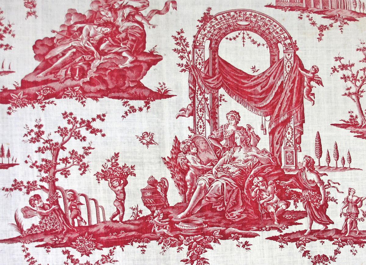1964.0011.002 textile, printed detail 6
