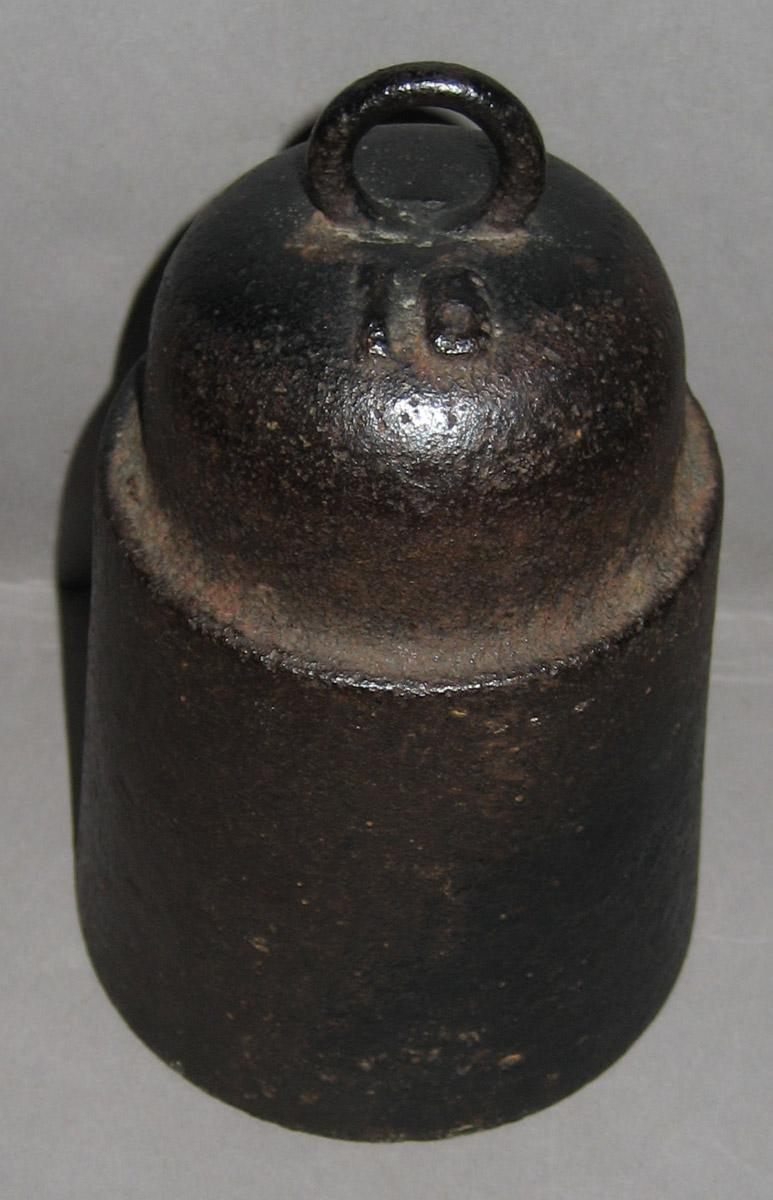 1964.0022 B (detail 2) Steelyard Weight