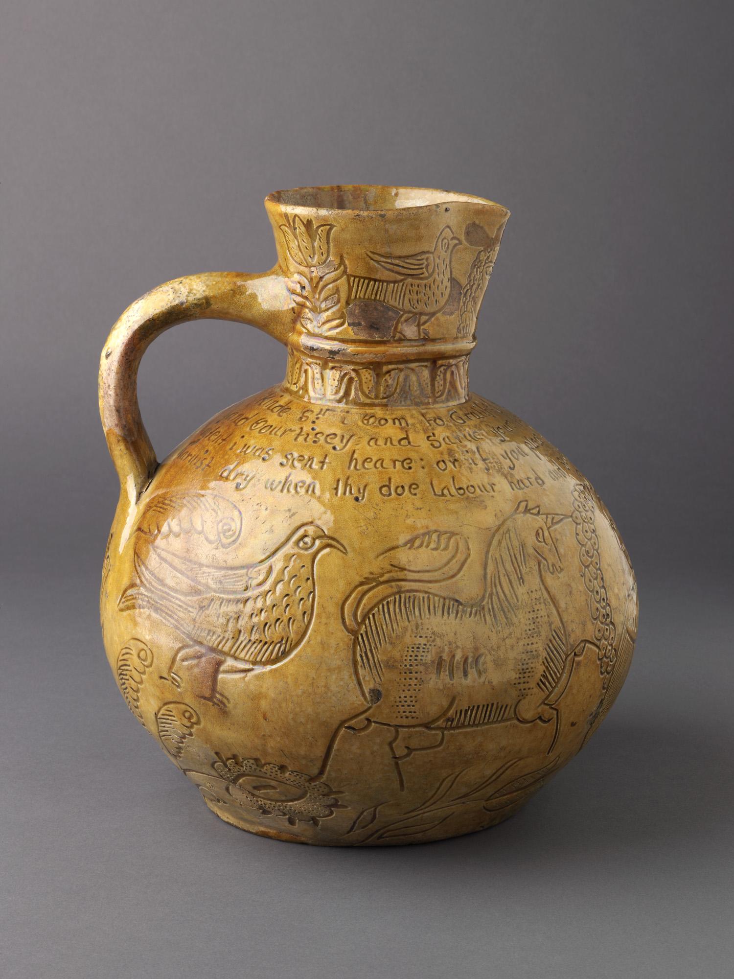 1964.0025 North Devon Harvest Jug (side 2)