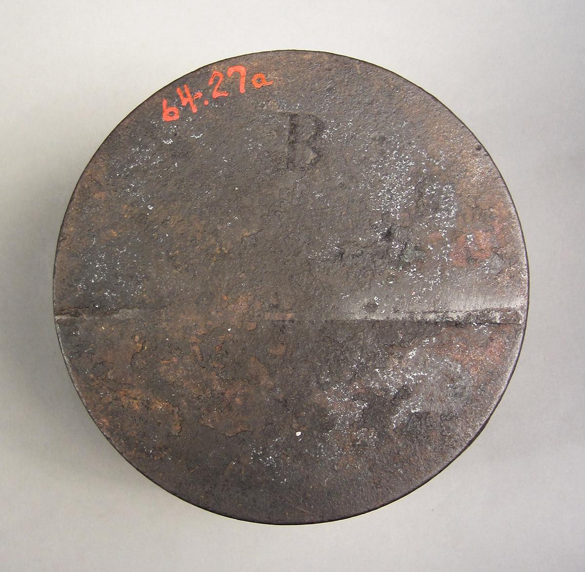 1964.0027, Glue pot, piece A bottom