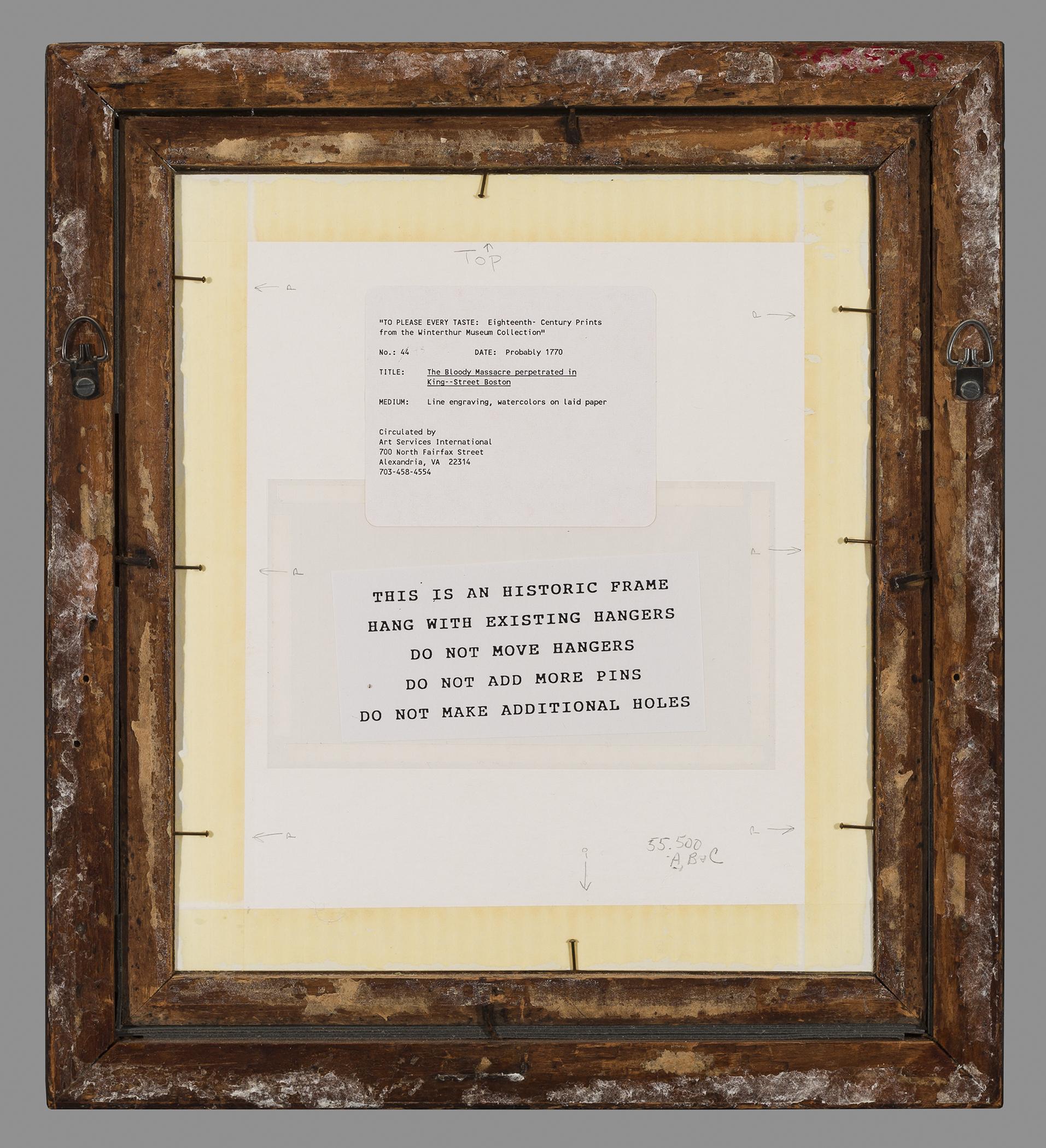 1955.0500 B Frame, view 1, reverse