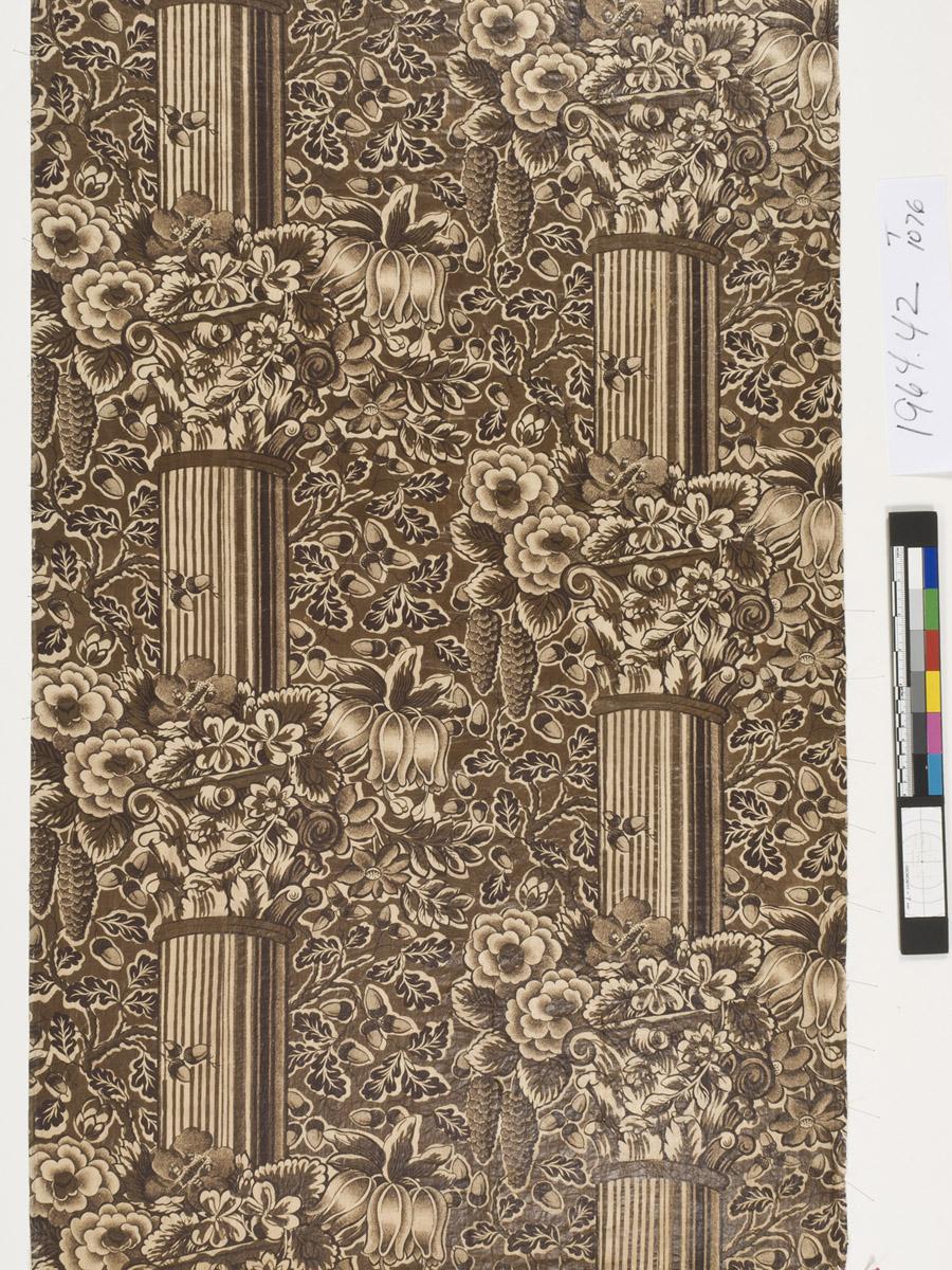 1964.0042 Textile, printed, detail 2
