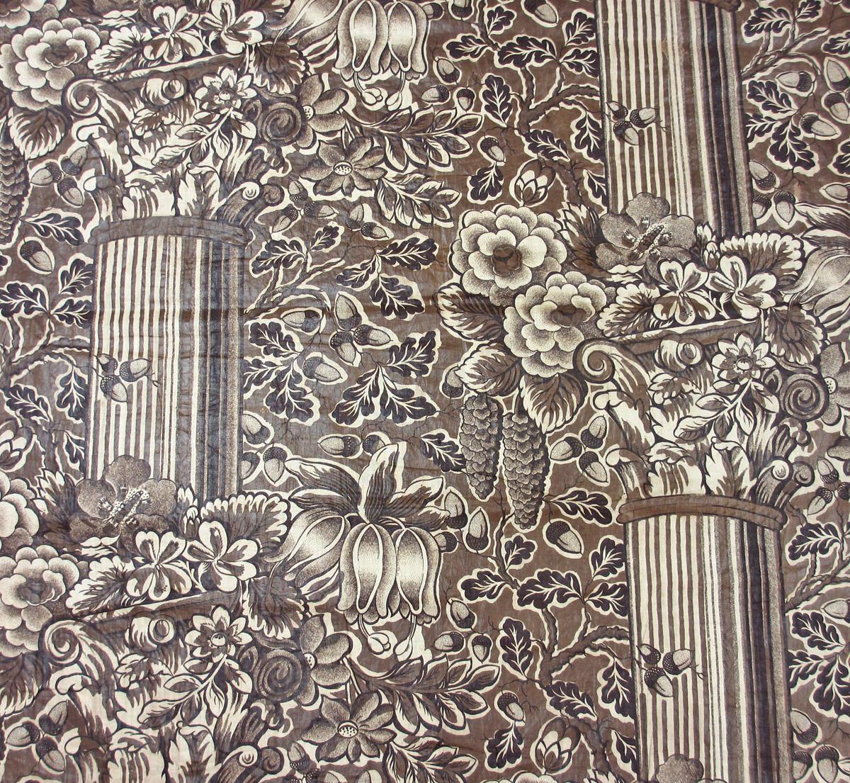1964.0042 textile, printed detail 4