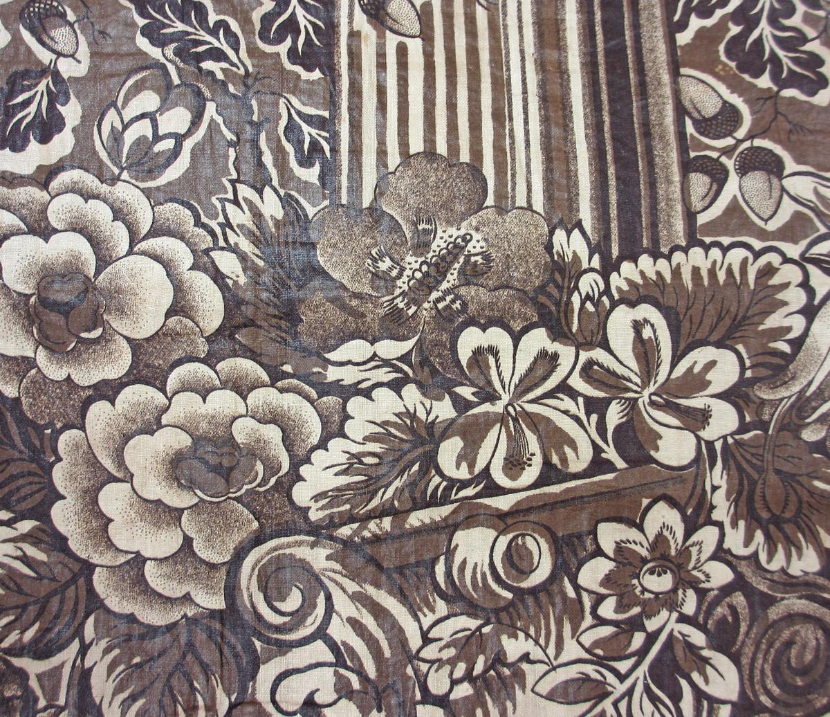 1964.0042 textile, printed detail 5
