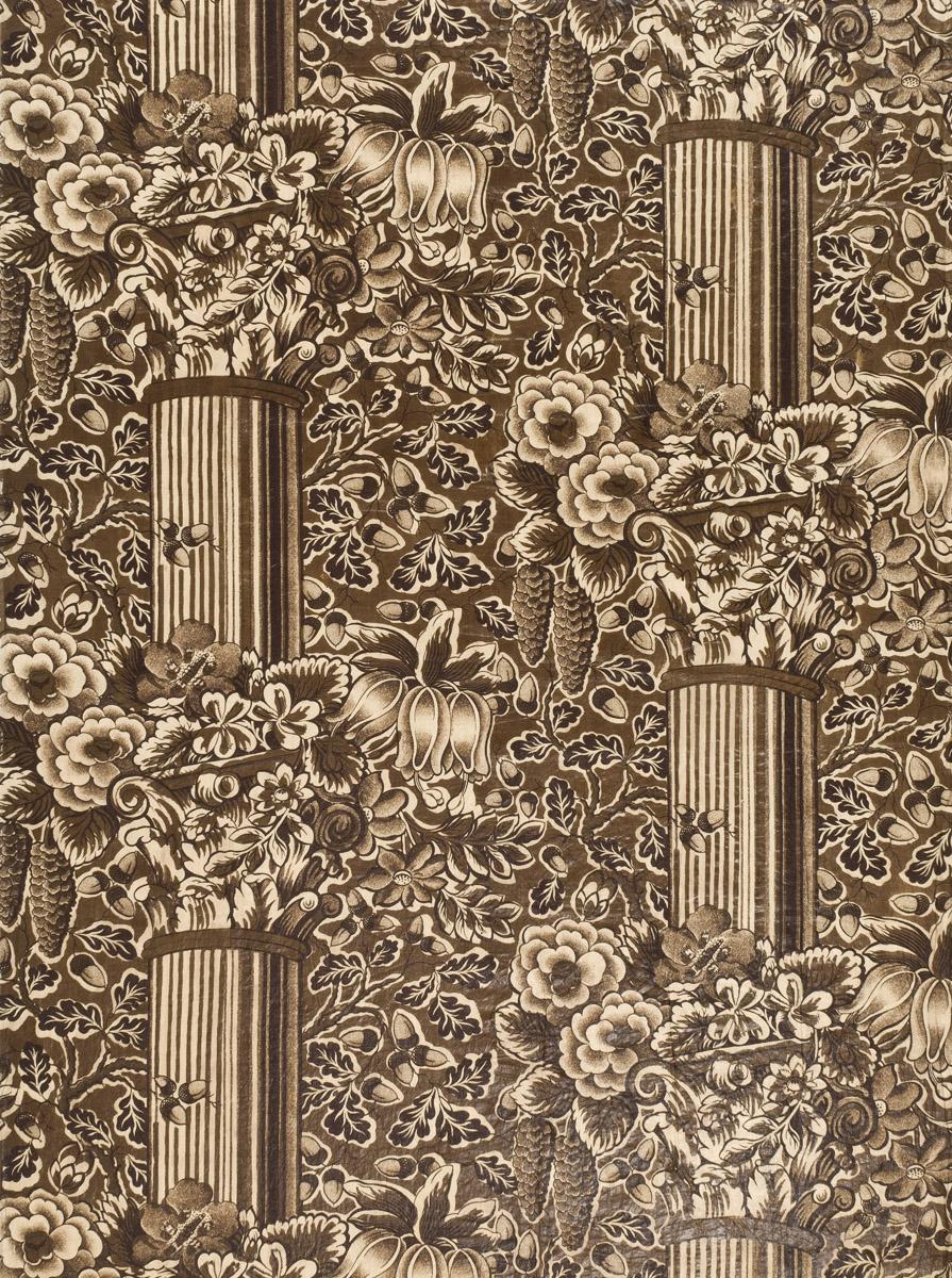 1964.0042 Textile, printed, detail, Book image C246